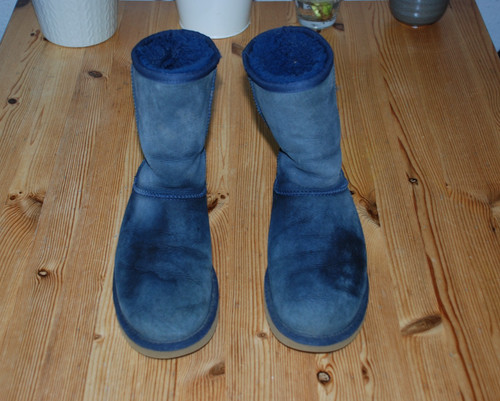 Ugg blau winter - high, schuhe