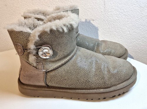 Ugg boots mini grau - boots, grau/creme